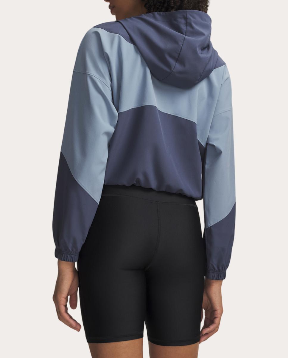 Imagen 2 de Sudadera de mujer UA Rival Woven Jkt HD Under Armour - Gris azulado Gris azulado