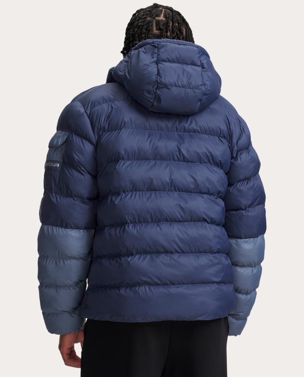 Sudadera de hombre UA Sportswear Puff Jkt Under Armour - Gris azulado Gris azulado-2