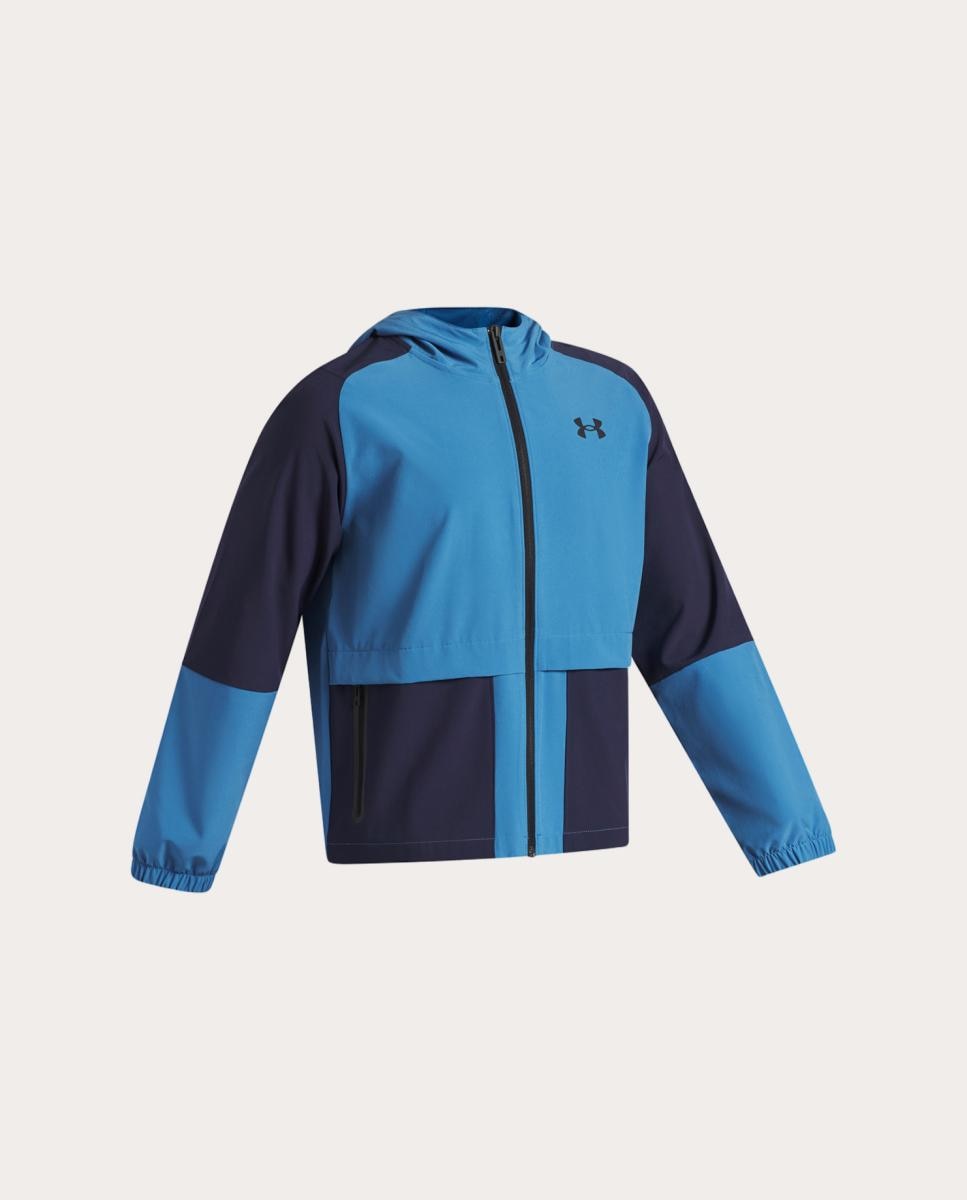 Sudadera de niños UA B Unstoppable WVN Jacket Under Armour - Azul Azul-3