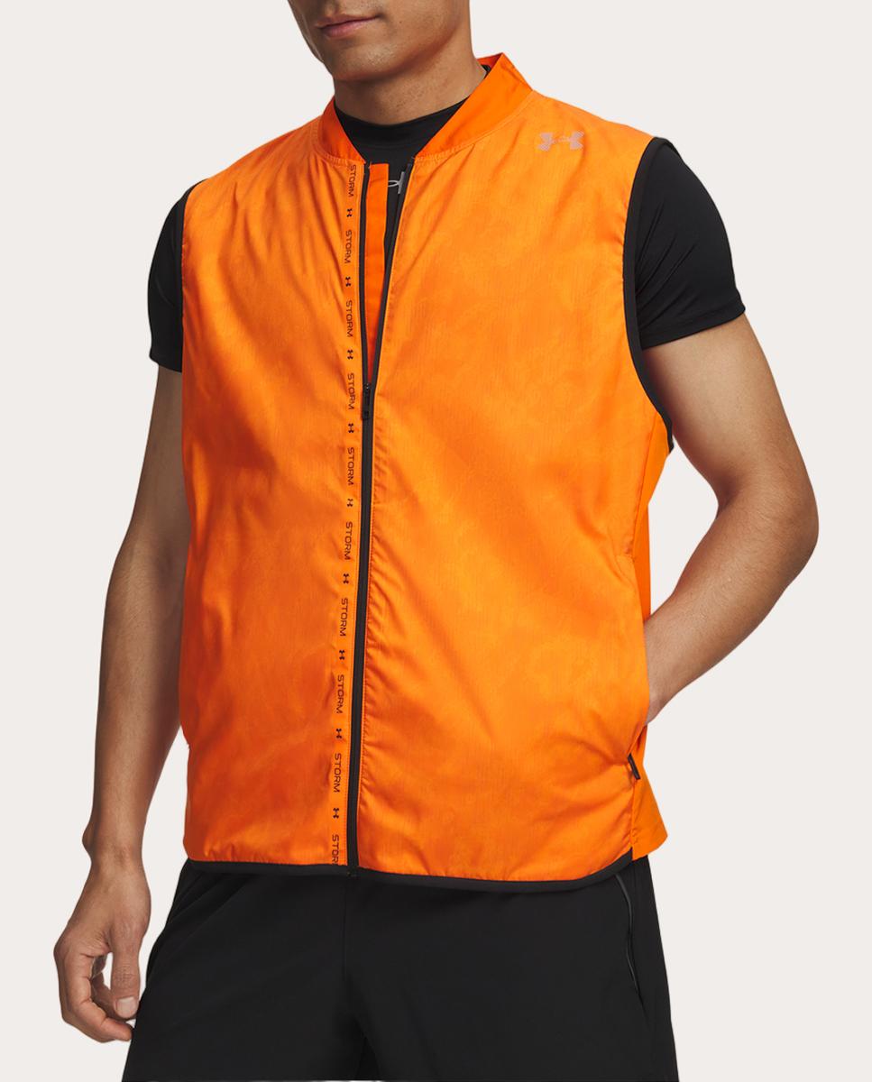 Imagen 0 de Chaleco de hombre UA Velociti CW Storm Vest Under Armour Naranja