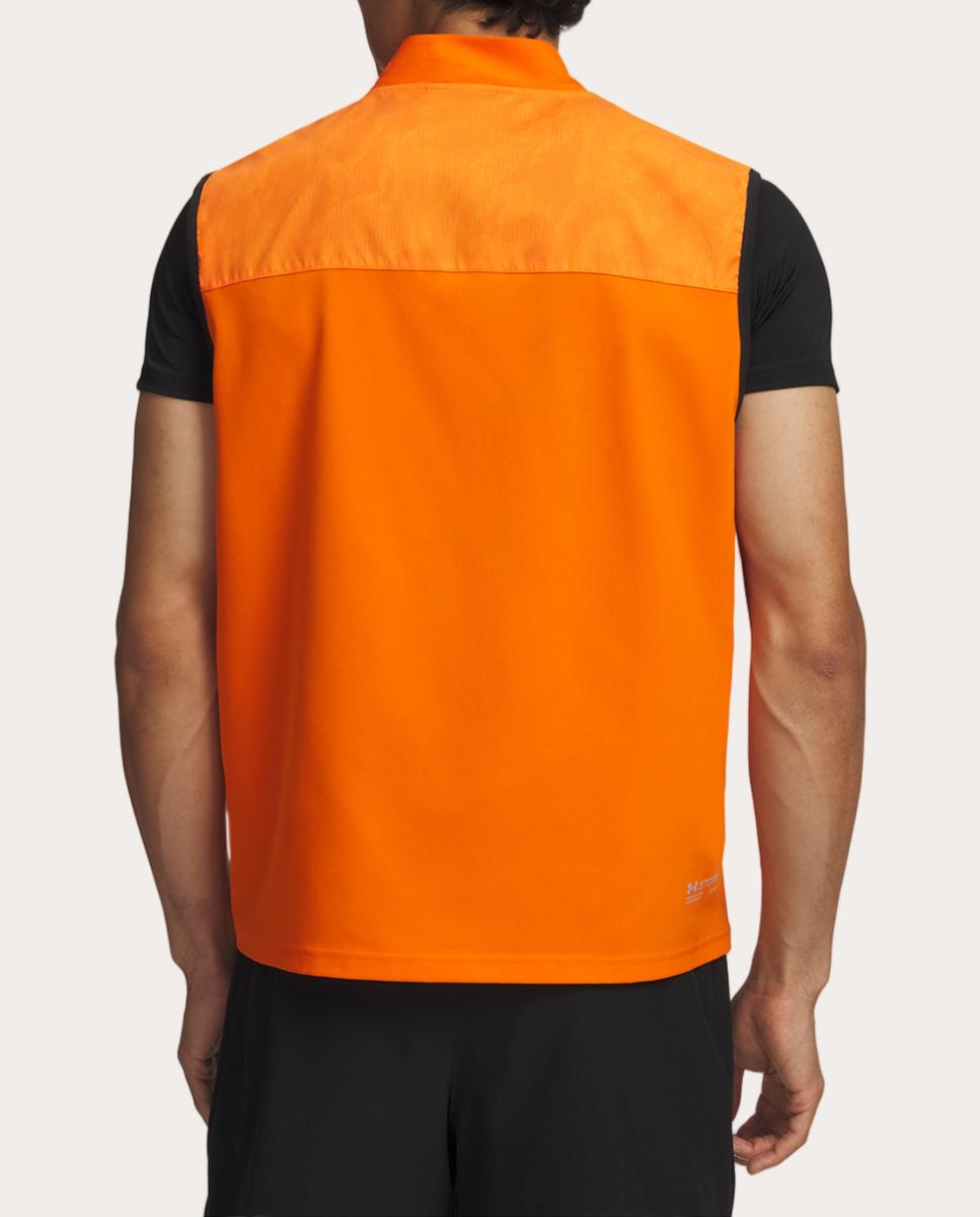 Chaleco de hombre UA Velociti CW Storm Vest Under Armour - Naranja Naranja-2