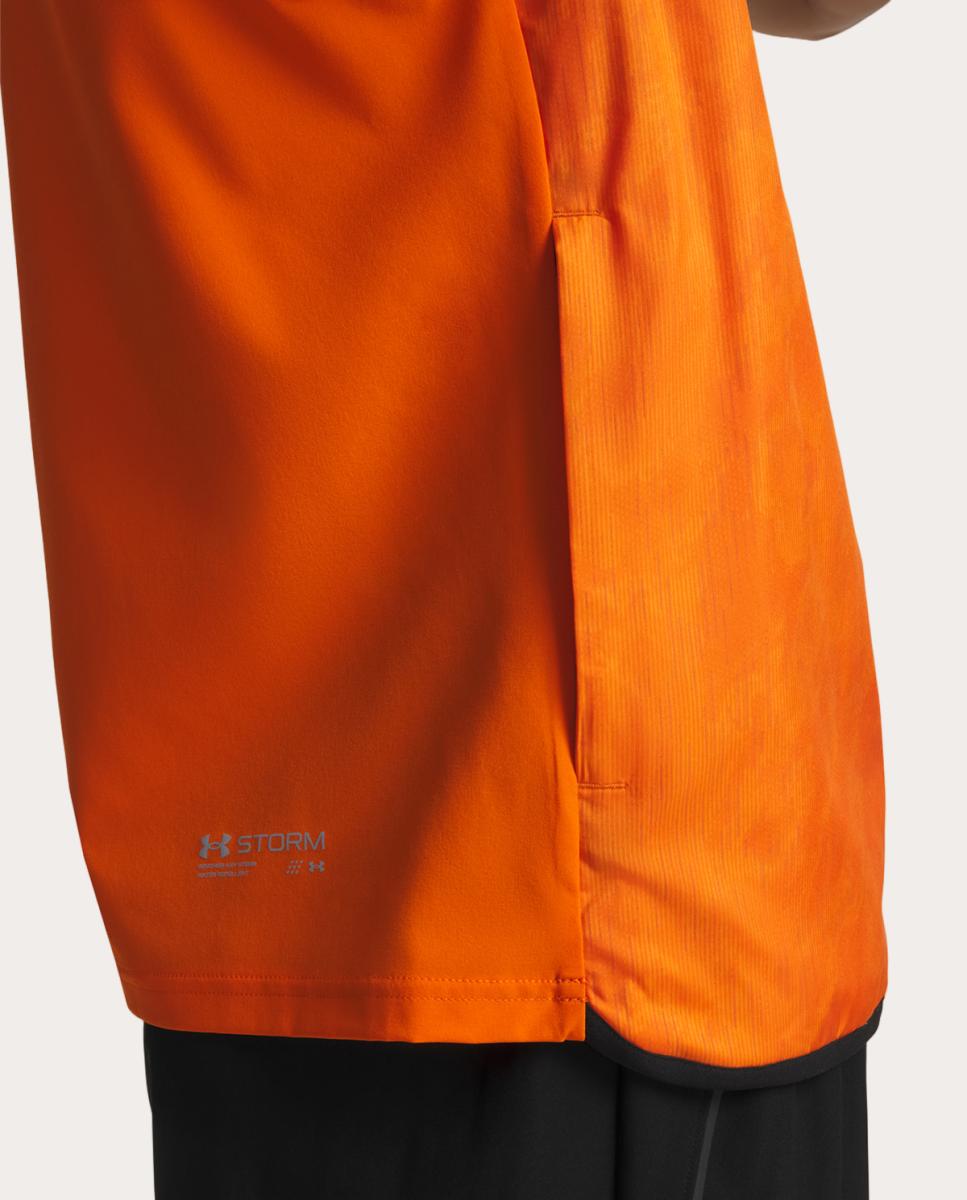 Chaleco de hombre UA Velociti CW Storm Vest Under Armour - Naranja Naranja-5