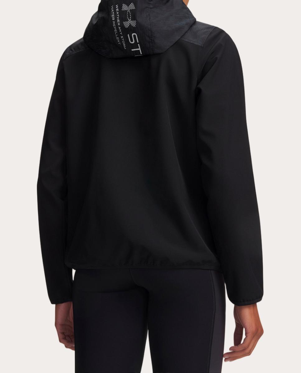 Chaqueta cortavientos de mujer UA Velociti CW Storm Jacket Under Armour - Negro Negro-2