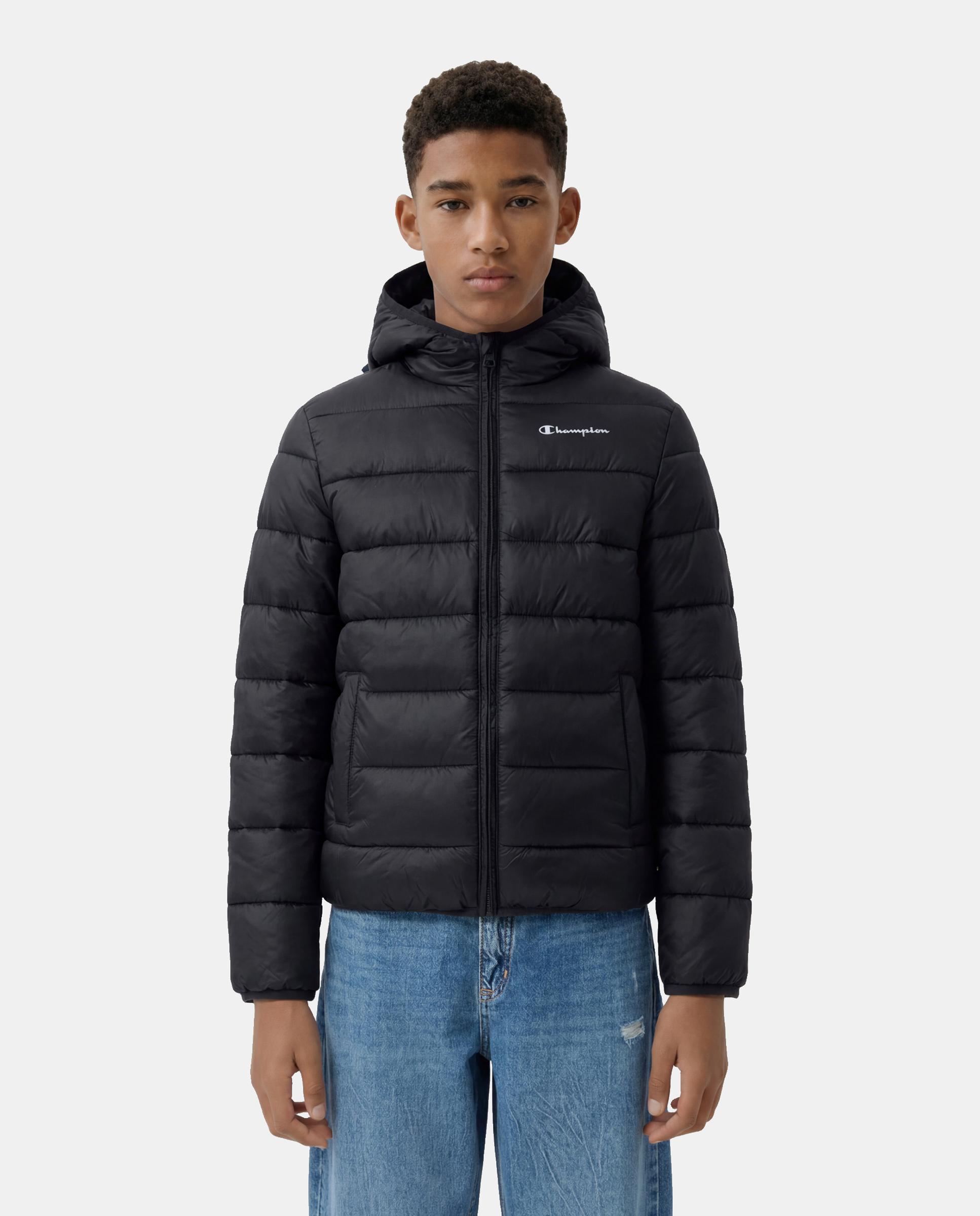 Casacos Casual de Criança Hooded Jacket Preto-3
