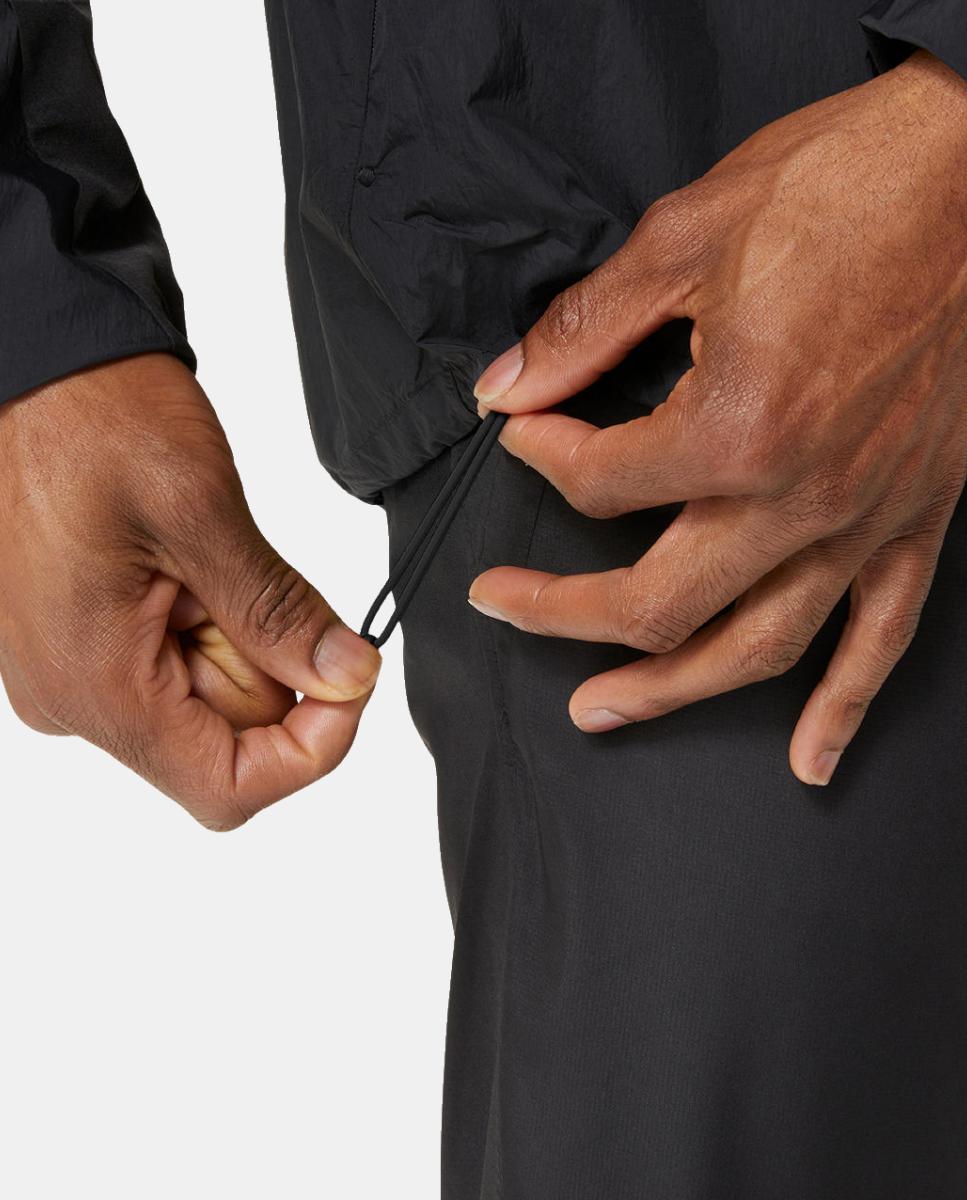 Casaco Corta-Vento de Homem Road Packable Jacket Preto-6