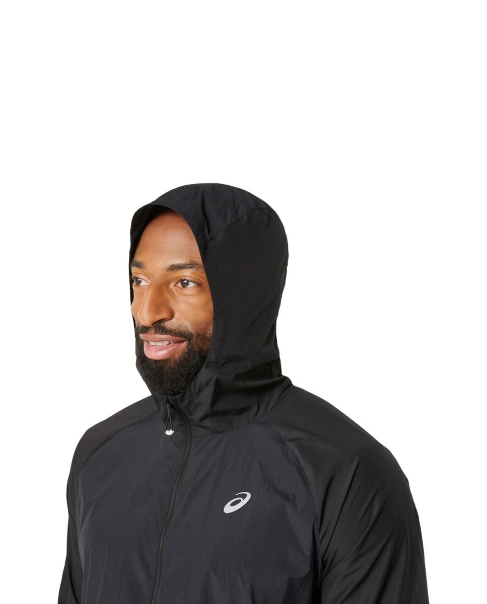 Casaco Corta-Vento de Homem Road Packable Jacket Preto-8