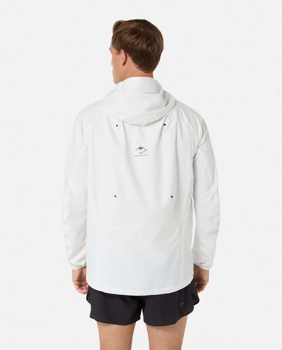 Casaco Impermeável de Homem Fujitrail Elite Waterproof Jacket Natural-2