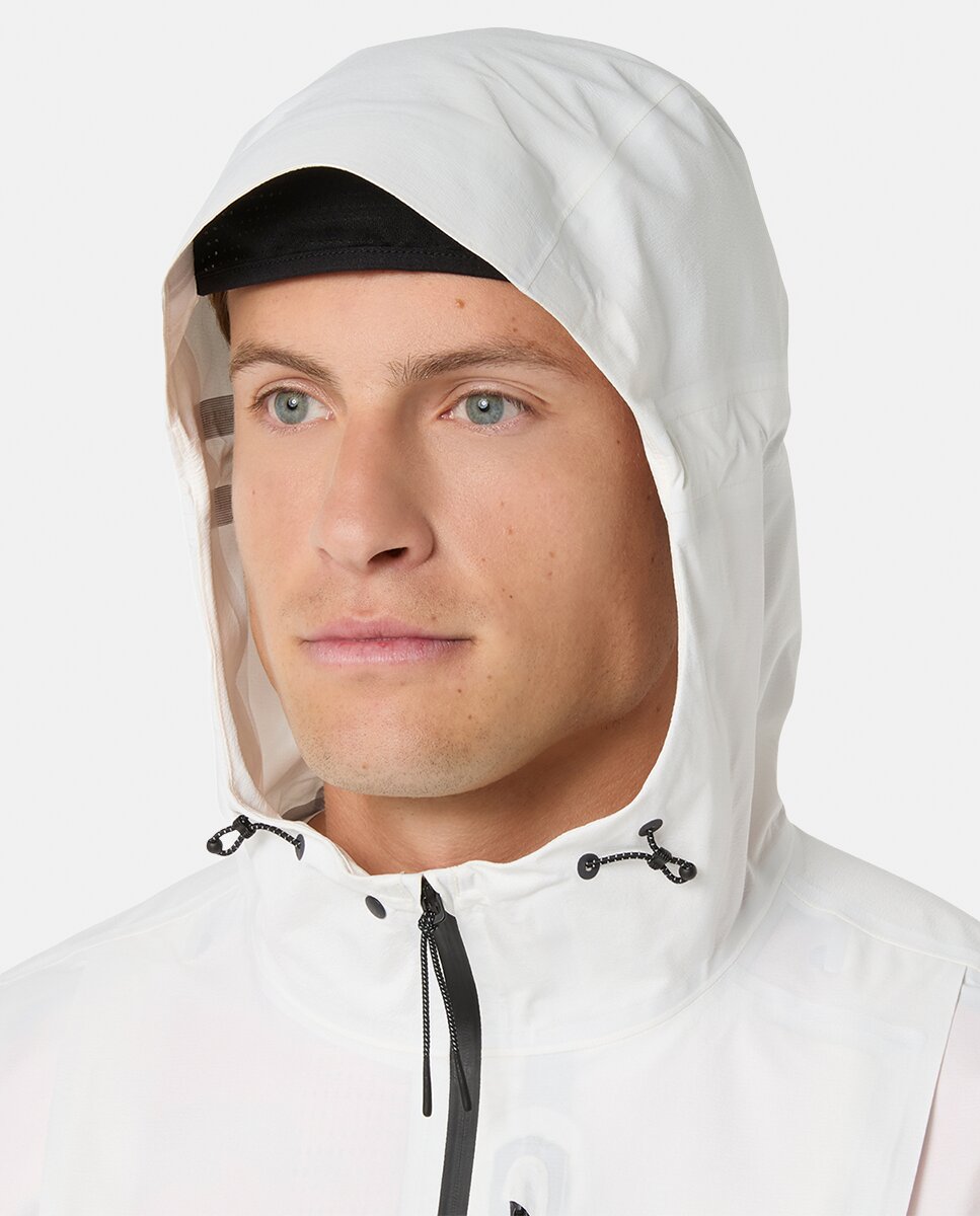 Casaco Impermeável de Homem Fujitrail Elite Waterproof Jacket Natural-9