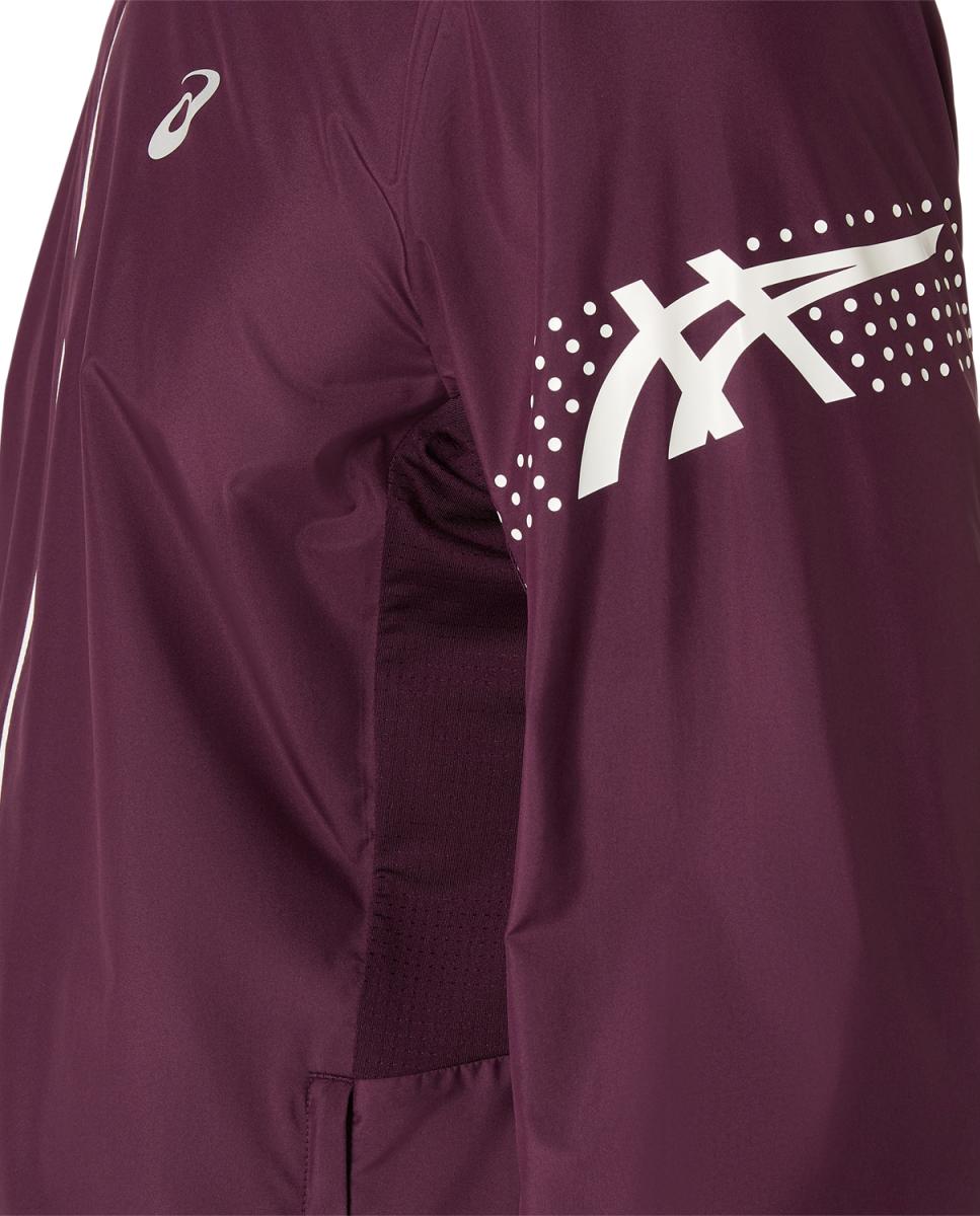 Imagen 6 de Chaqueta cortavientos de hombre Icon Jacket Asics - Remolacha Remolacha