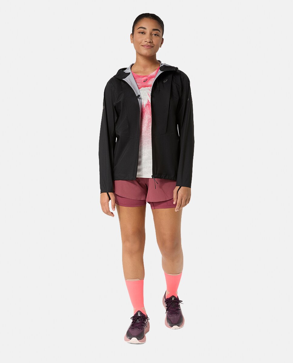 Casaco Impermeável de Mulher Fujitrail Elite Waterproof Jacket Pretos-3