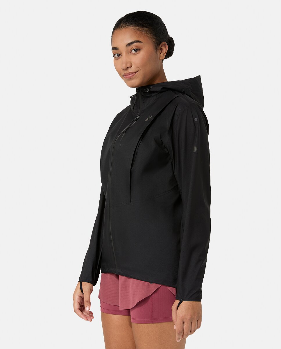 Casaco Impermeável de Mulher Fujitrail Elite Waterproof Jacket Pretos-4