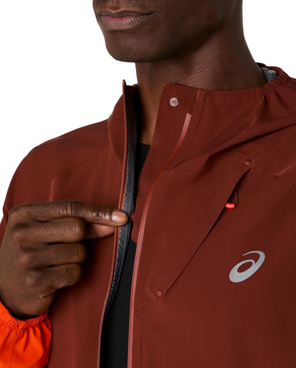 Casaco Corta-Vento de Homem Metarun Legend Jacket Vermelho / Laranja-6