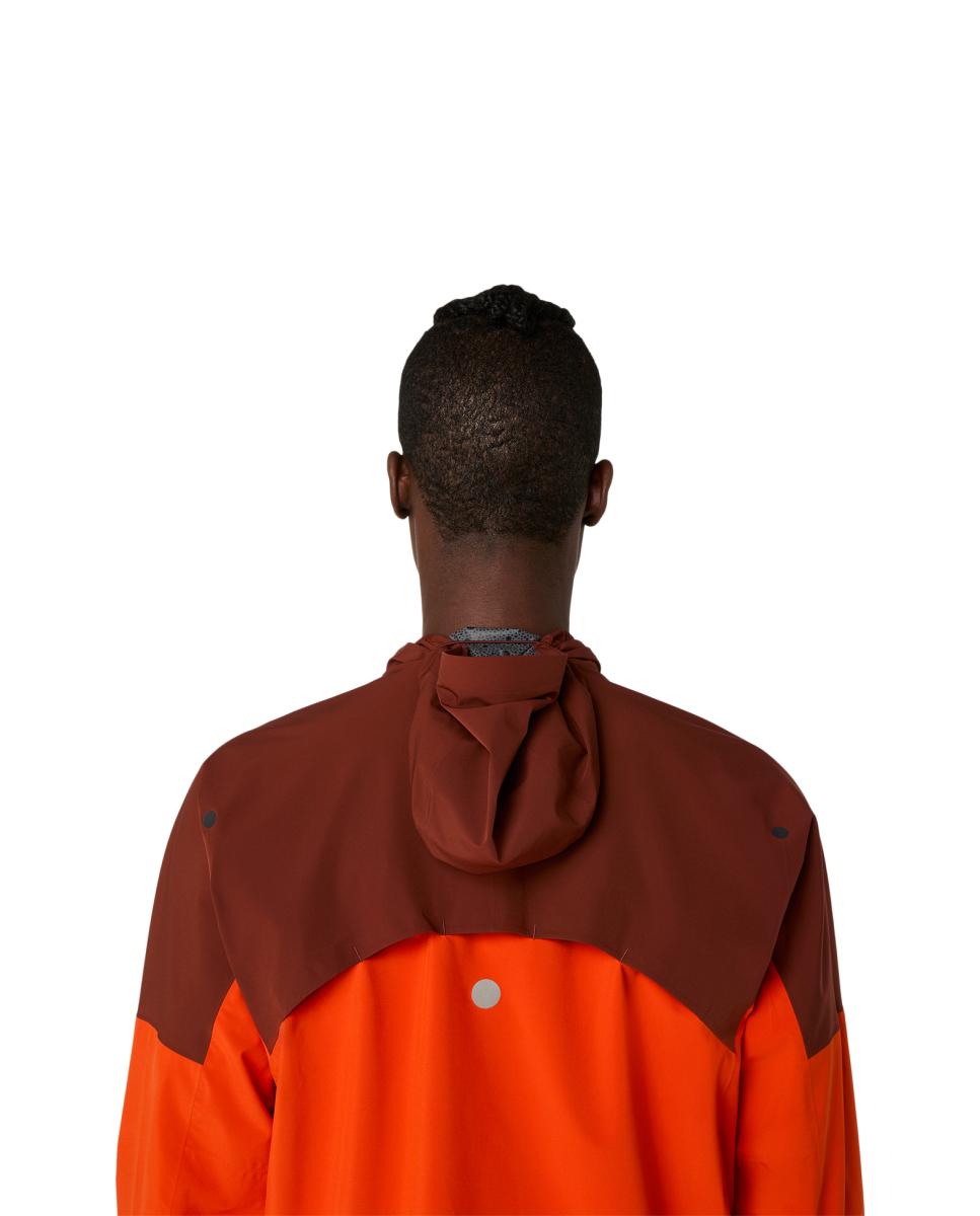 Casaco Corta-Vento de Homem Metarun Legend Jacket Vermelho / Laranja-11