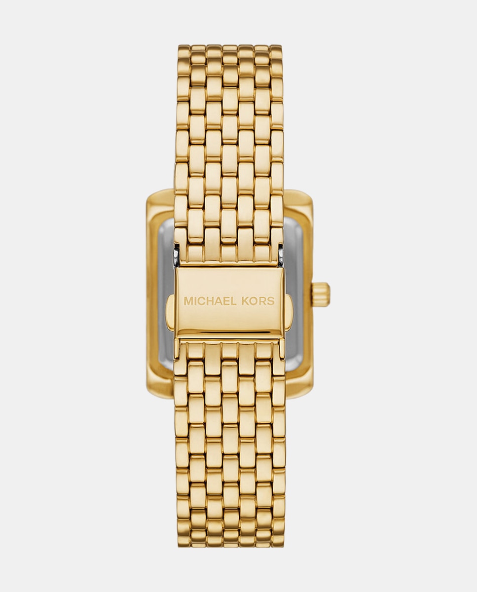 Relógio MK4742 de Aço - Dourado Verde-2
