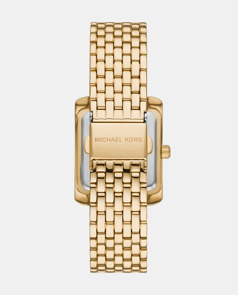 Relógio MK4826 de Aço - Dourado Branco-2