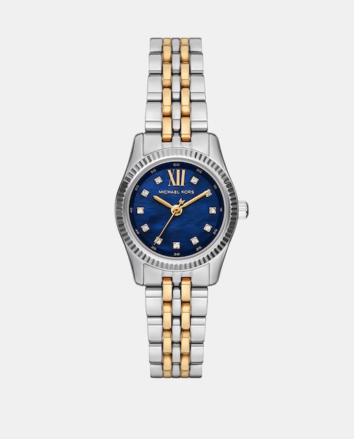 Imagem 0 de Relógio Lexington MK4865 bicolor com mostrador azul