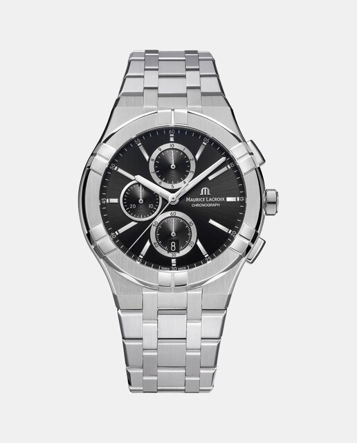 Reloj de hombre Aikon AI1118-SS002-330-1 cronógrafo de acero