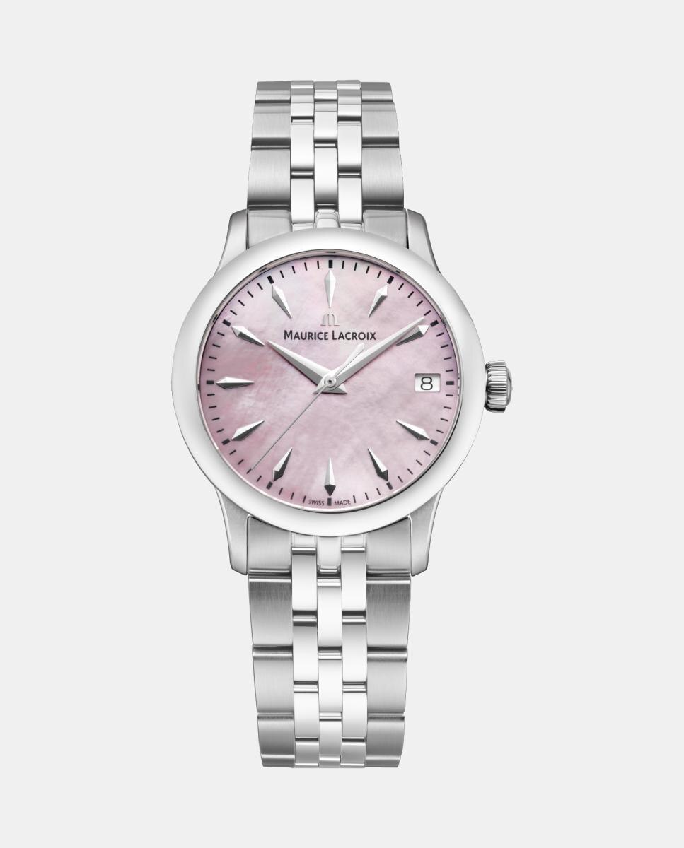 Imagen 0 de Reloj de mujer 1975 751006SS0025601 de acero Rosa