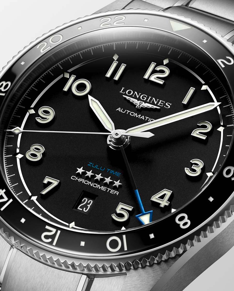 Relógio Spirit L3.812.4.53.6 Automático de Aço Preto-4