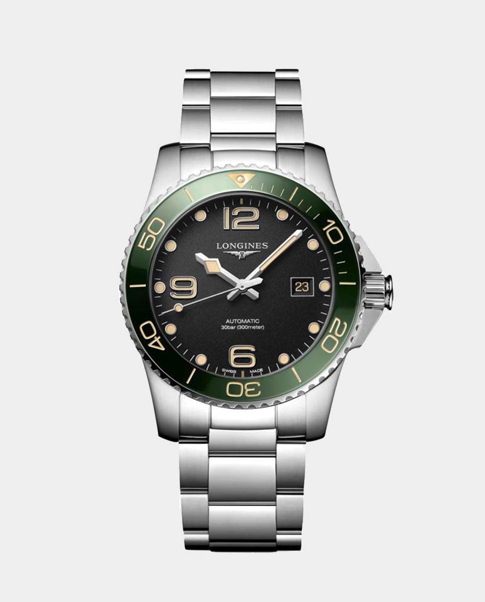 Imagen 0 de Reloj de hombre Hydroconquest L3.781.4.05.6 automático de acero Negro