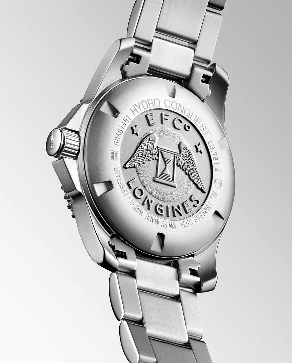 Imagen 2 de Reloj de hombre Hydroconquest L3.781.4.05.6 automático de acero - Longines - Negro Negro