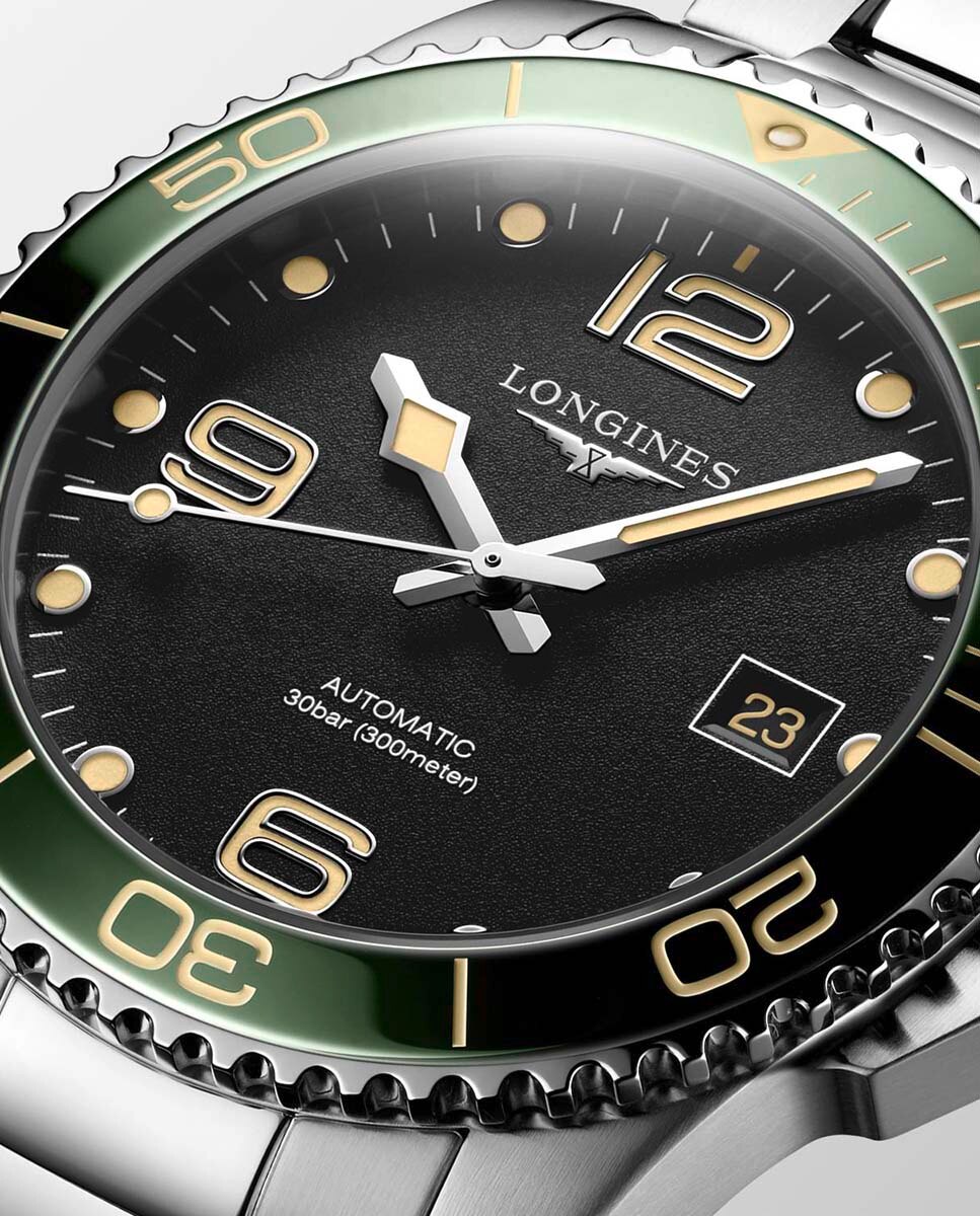 Imagen 4 de Reloj de hombre Hydroconquest L3.781.4.05.6 automático de acero - Longines - Negro Negro