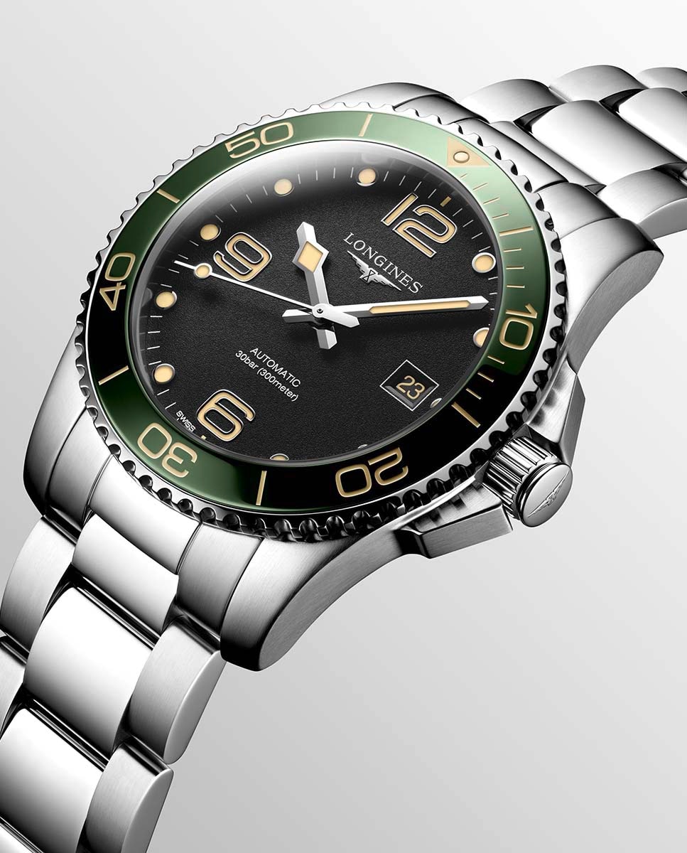 Imagen 6 de Reloj de hombre Hydroconquest L3.781.4.05.6 automático de acero - Longines - Negro Negro