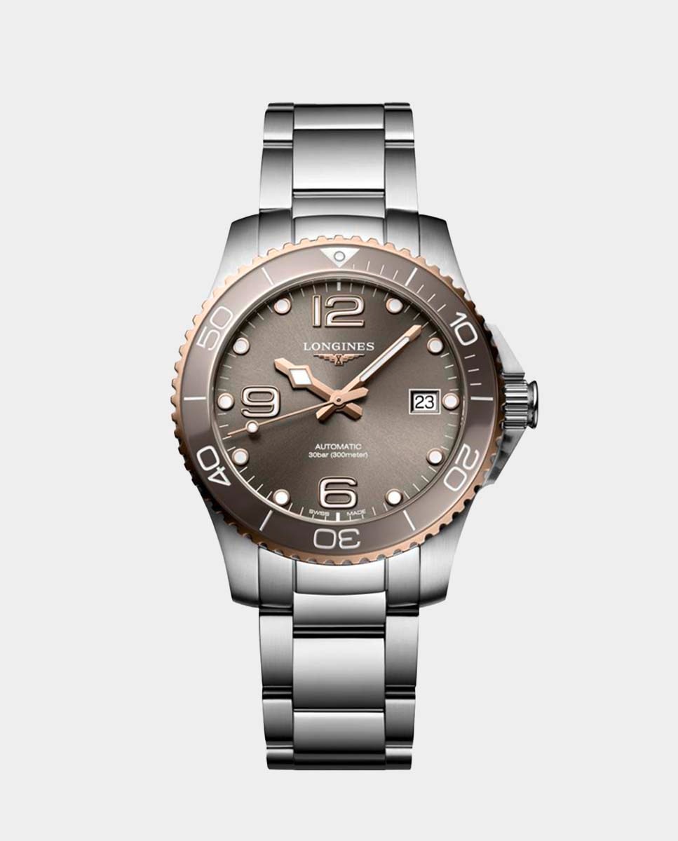 Imagen 0 de Reloj de hombre Hydroconquest L37803786 automático de acero Gris