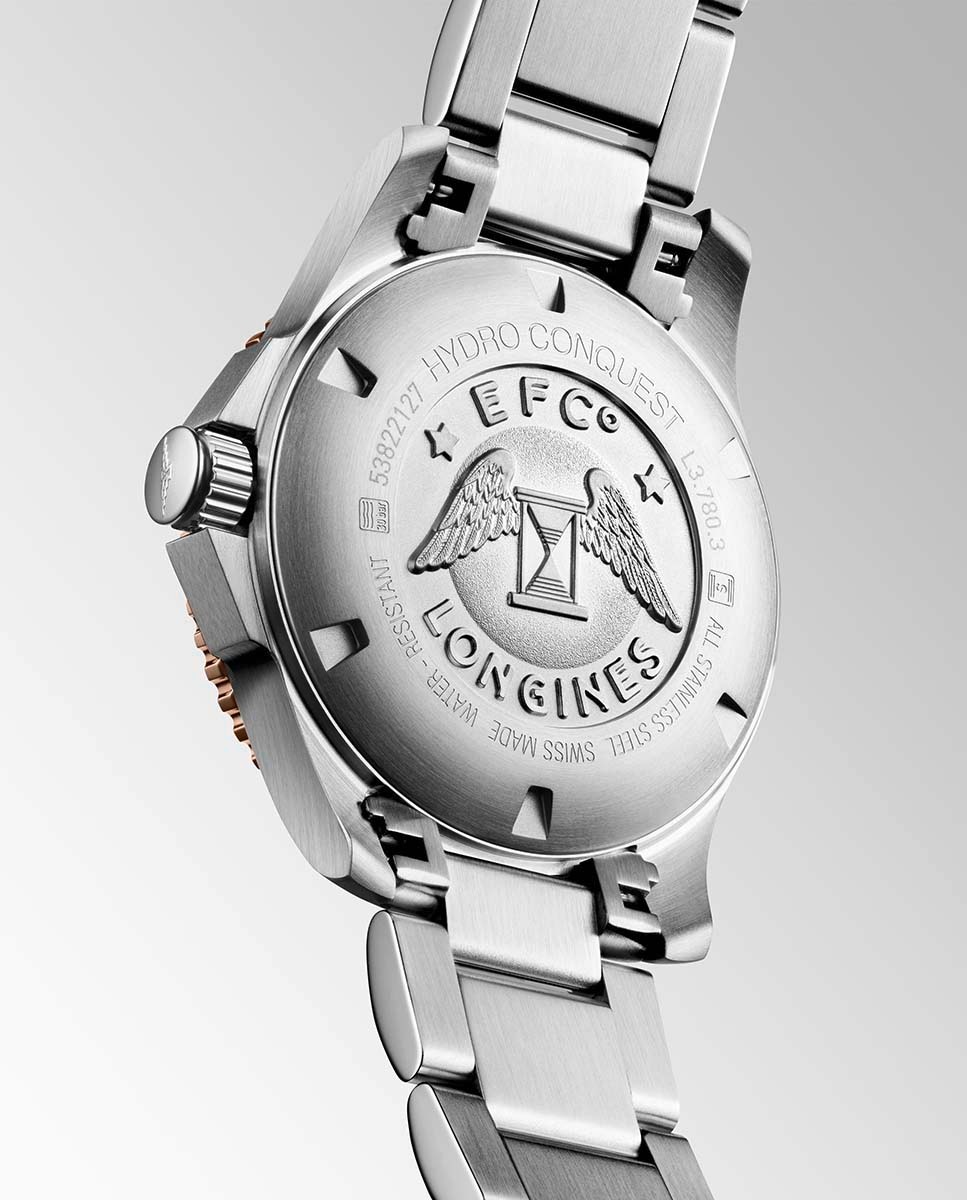 Imagen 2 de Reloj de hombre Hydroconquest L37803786 automático de acero - Longines - Gris Gris