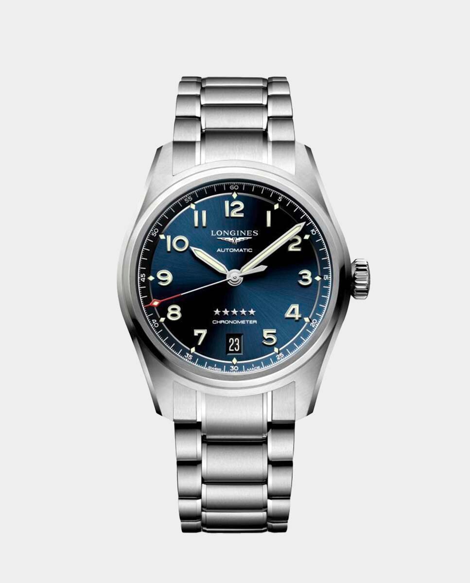 Imagen 0 de Reloj de hombre Longines Spirit L34104936 automático de acero Azul