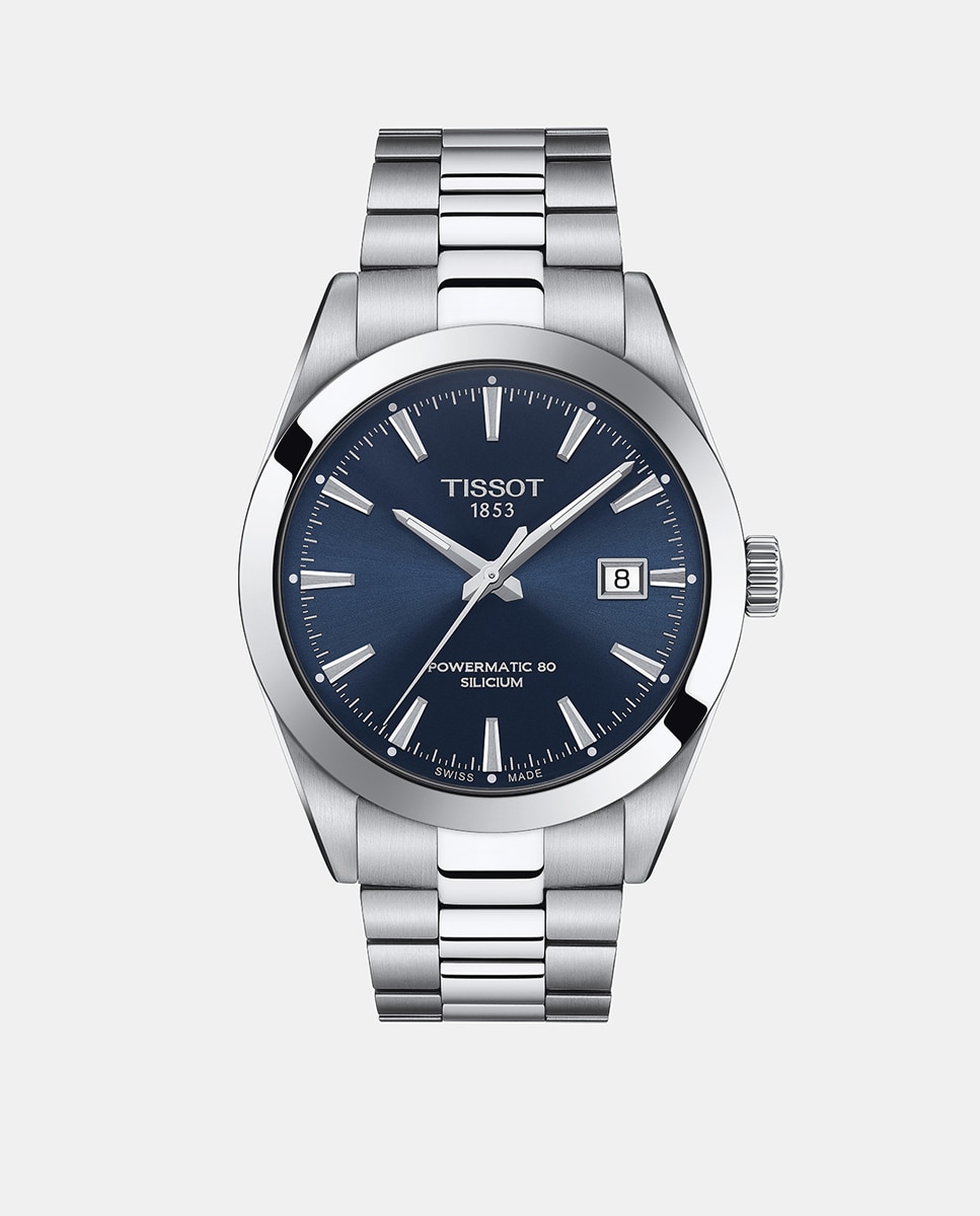Relógio Gentleman T1274071104100 Automático de Aço Cinzento-1