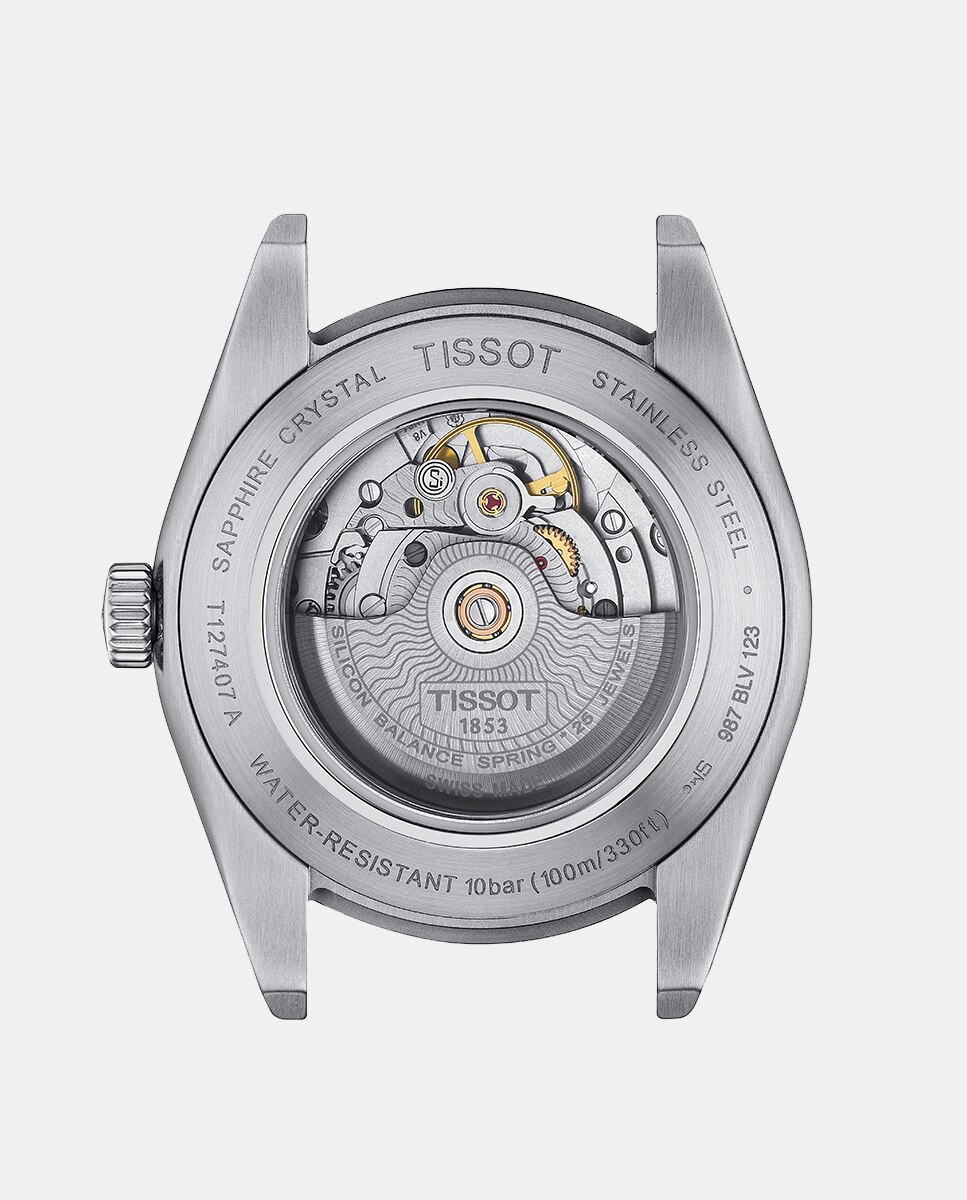 Relógio Gentleman T1274071104100 Automático de Aço Cinzento-8
