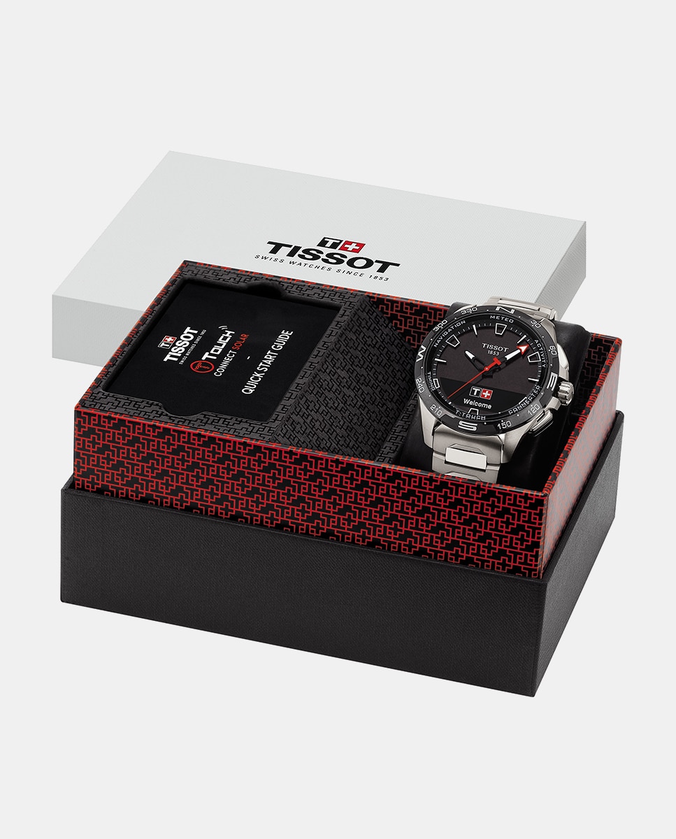 Smartwatch T-Touch T1214204405100 de Titânio Prata-2
