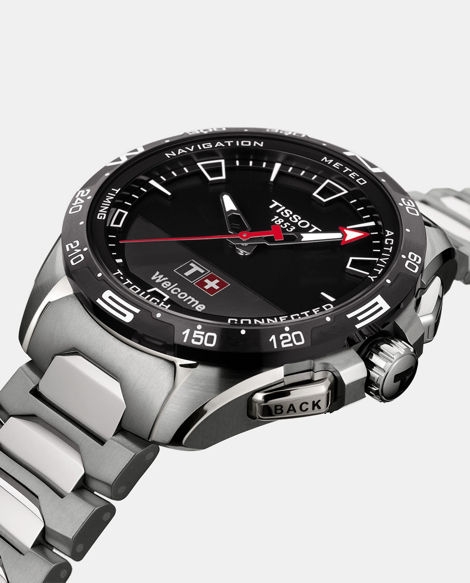 Smartwatch T-Touch T1214204405100 de Titânio Prata-3