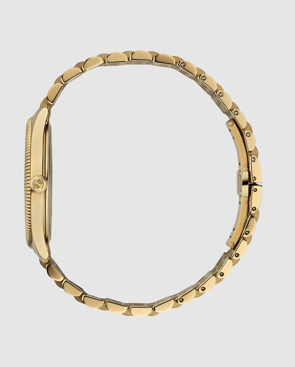 Relógio G-Timeless YA1264155 de Aço - Dourado Ouro-3