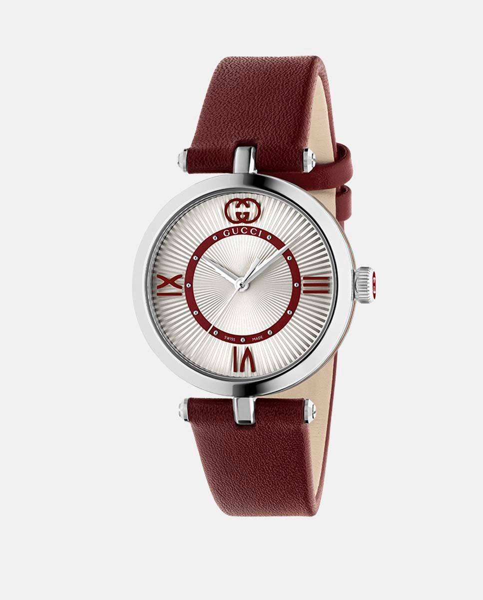Imagem 0 de Relógio Modelo 2000 YA167508 em Pele - Bordeaux