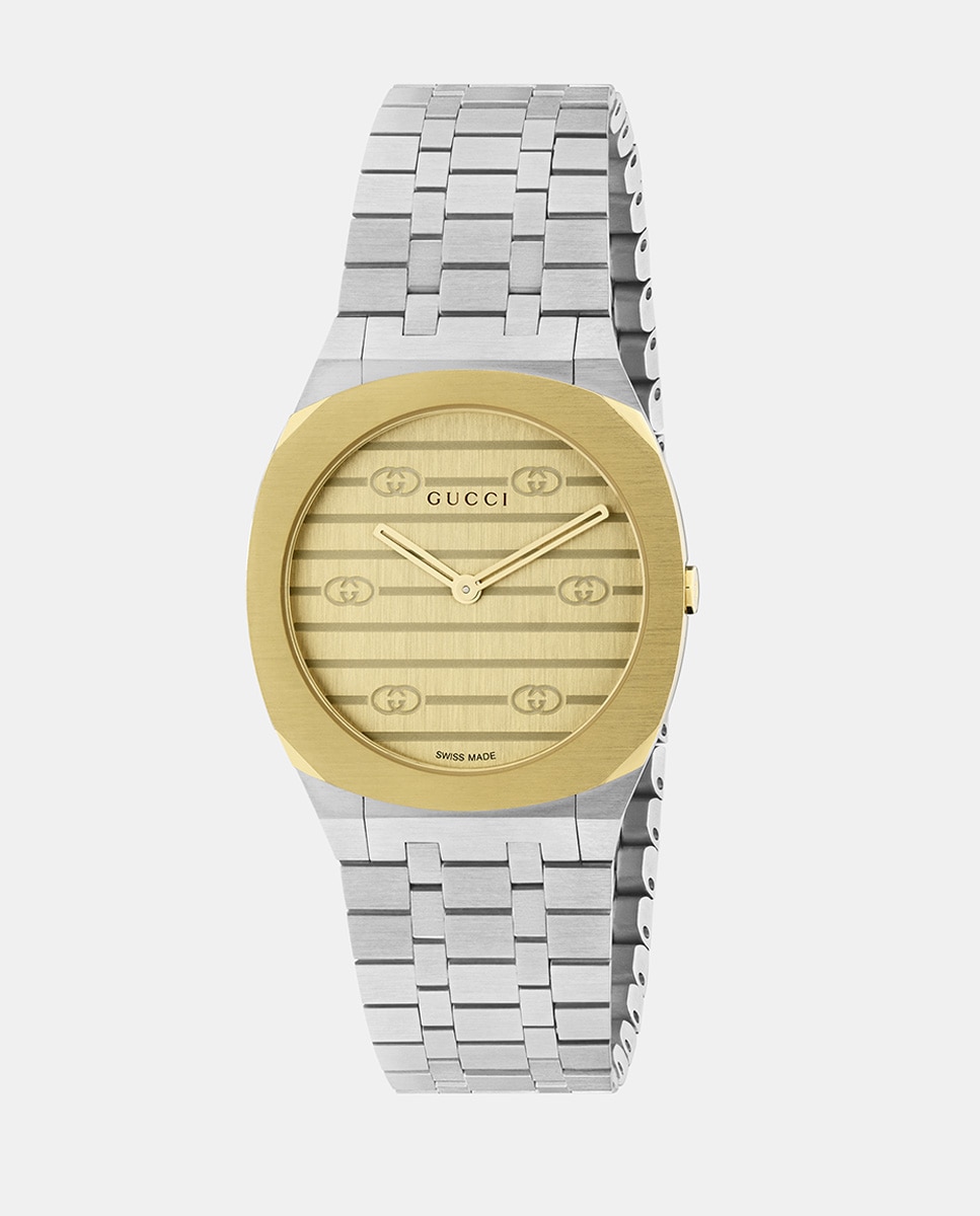 Relógio 25H YA163502 de Aço Dourado-1