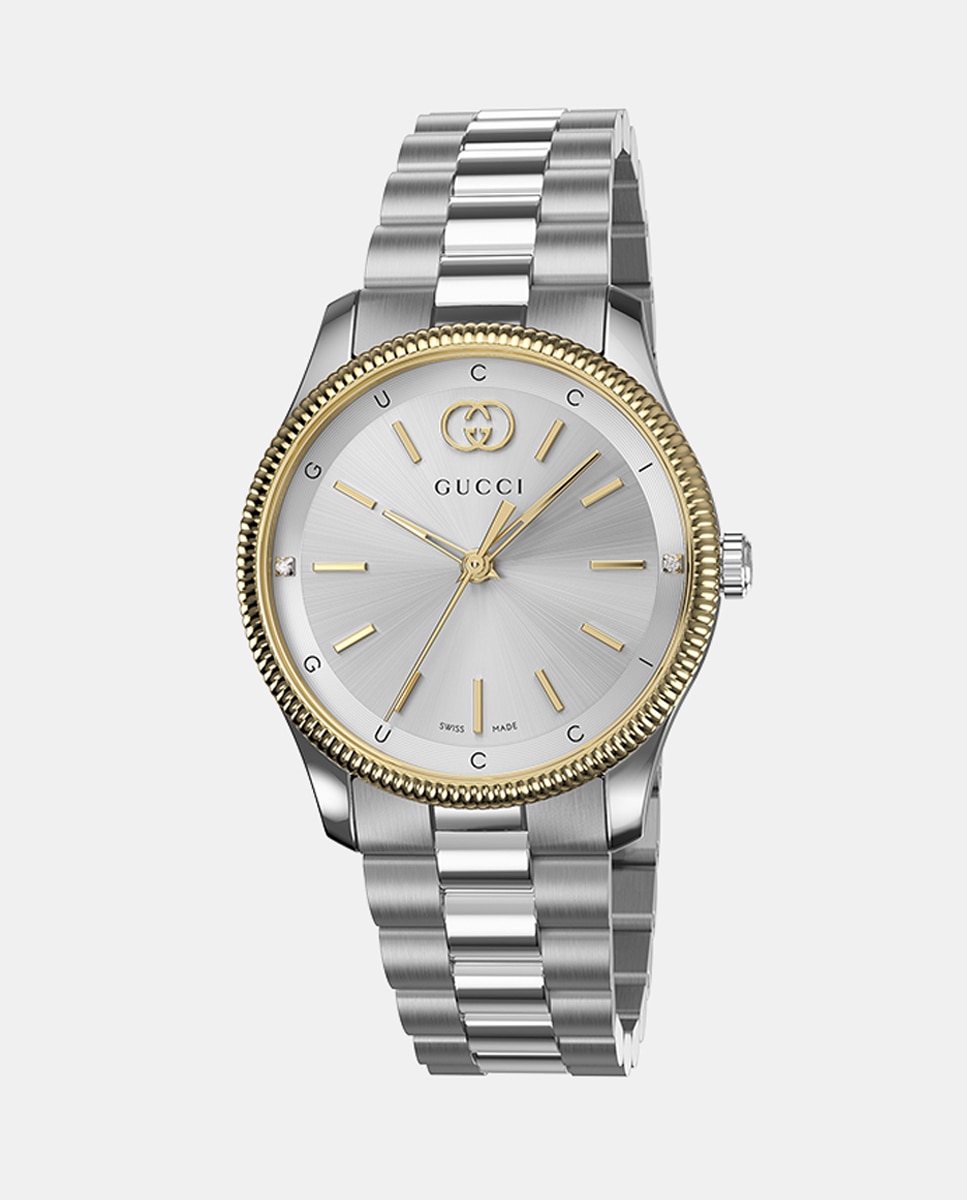 Relógio G-Timeless YA1265063 de Aço Prateado-1