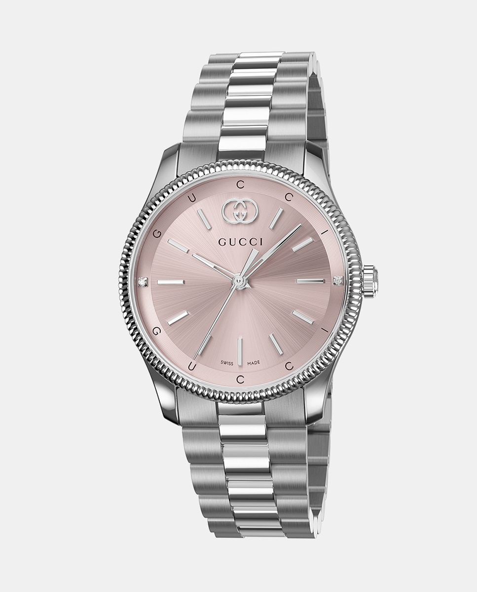 Relógio G-Timeless YA1265061 de Aço Rosa-1