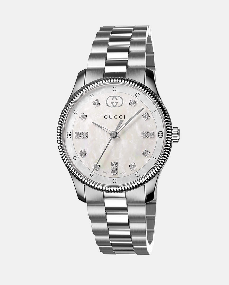 Relógio G-Timeless YA1265064 de Aço Prateado-1