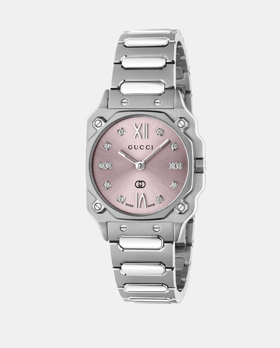 Relógio G-Flat YA166501 de Aço Rosa-1