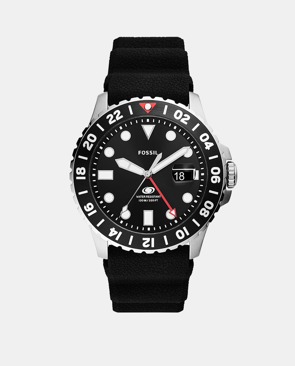 Relógio FS6036 GTM de Silicone - Preto Preto-1