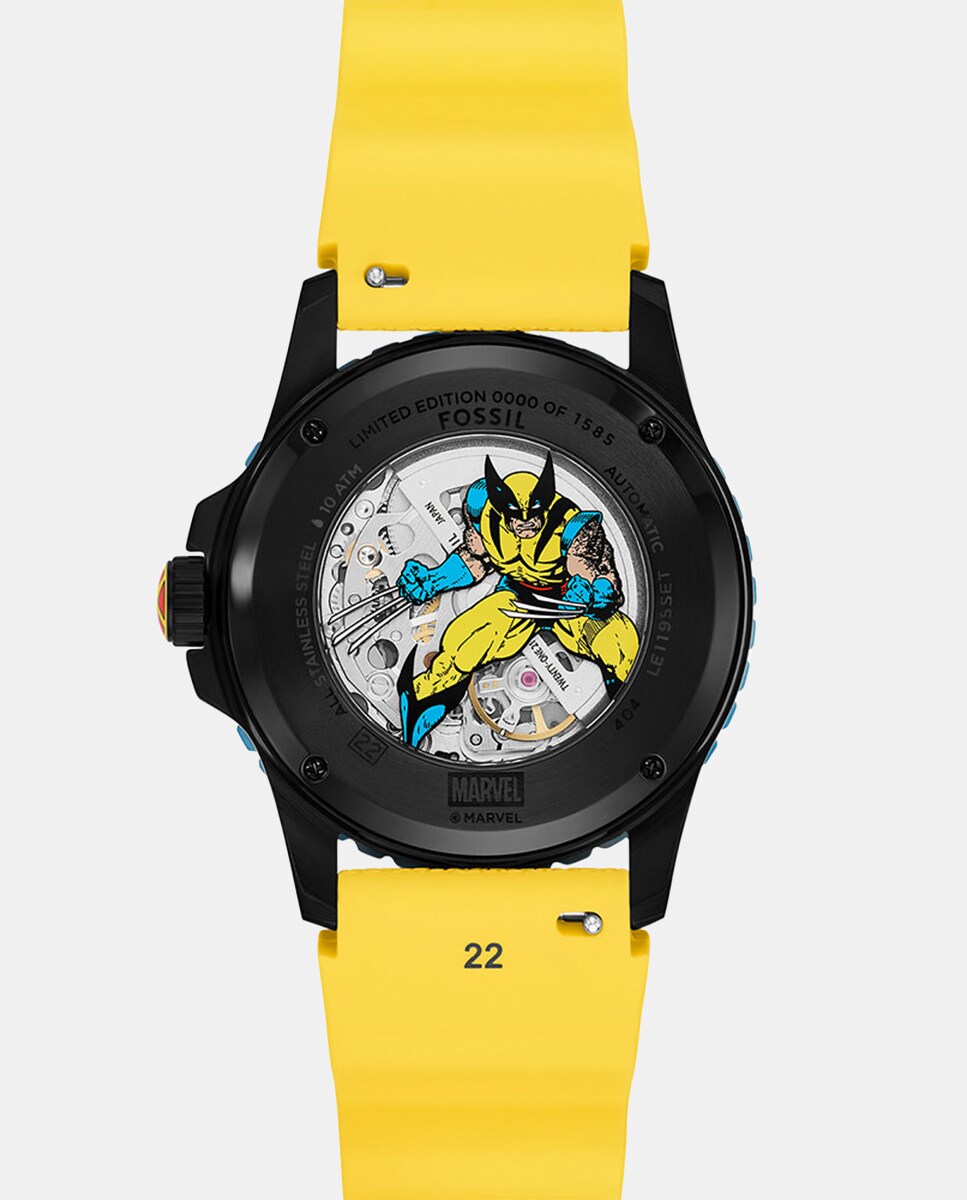 Reloj de hombre LE1195SET automático Marvel x Fossil Edición