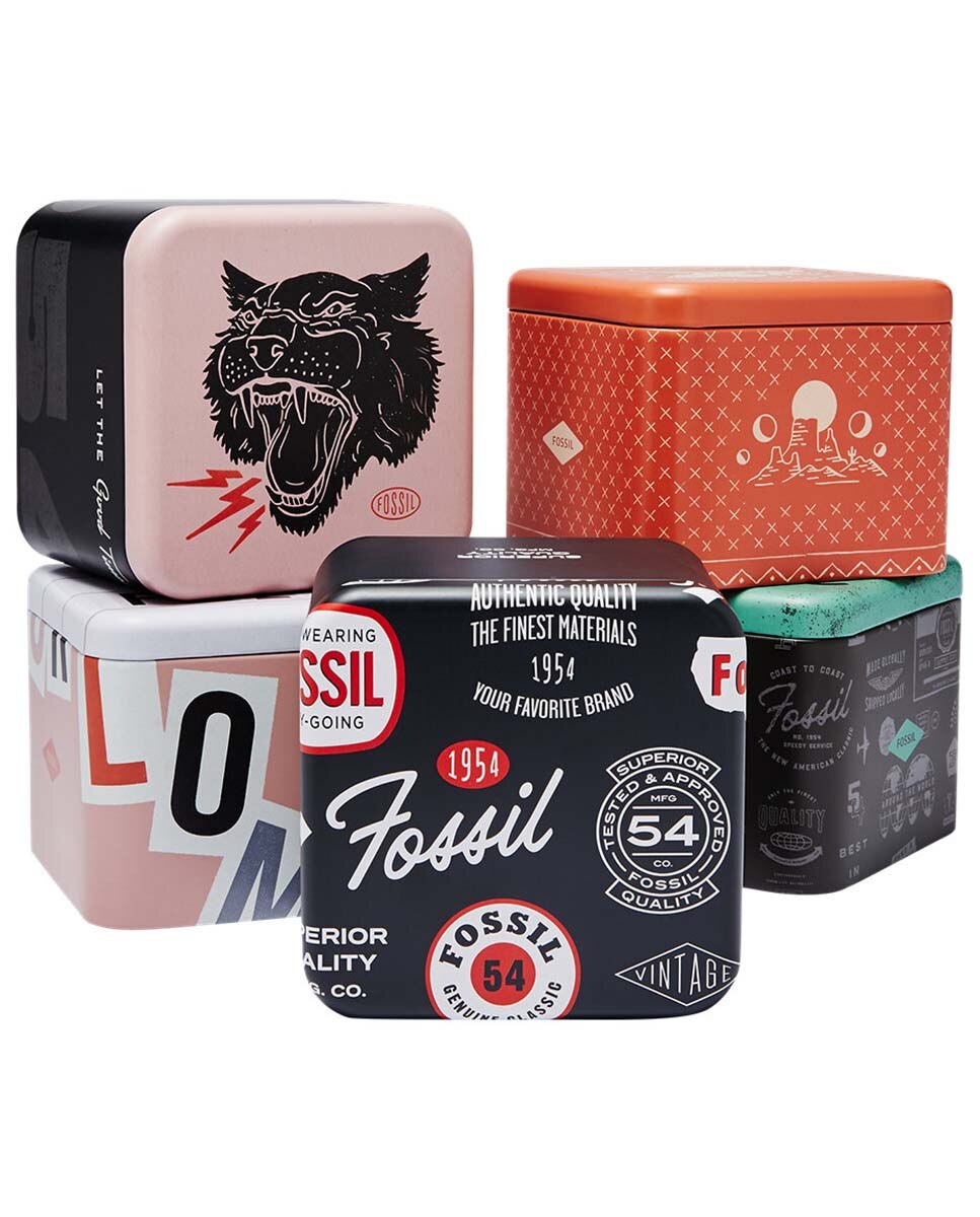 Relógio Crosby FS6121 de Aço Azul-4