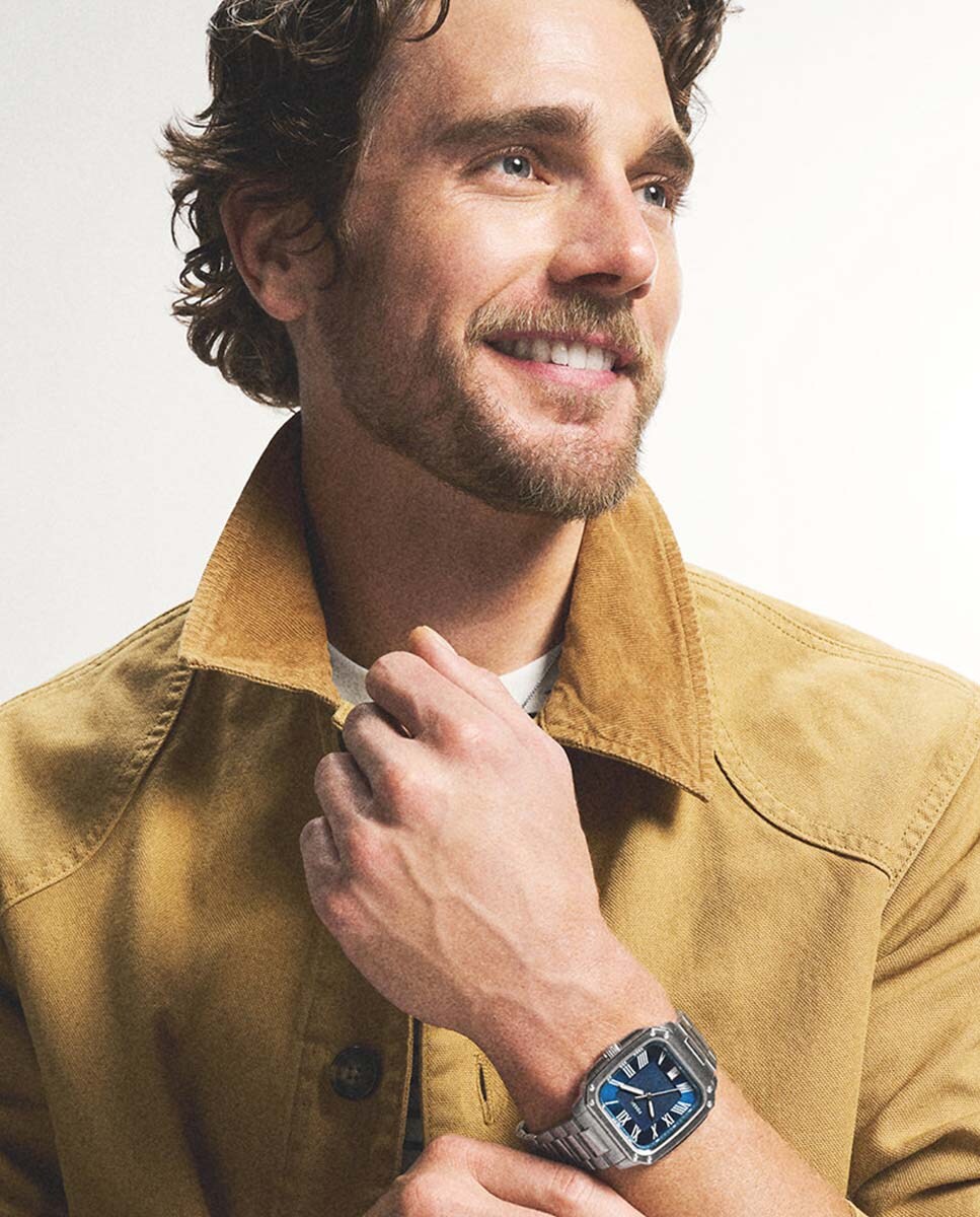 Relógio Crosby FS6121 de Aço Azul-5