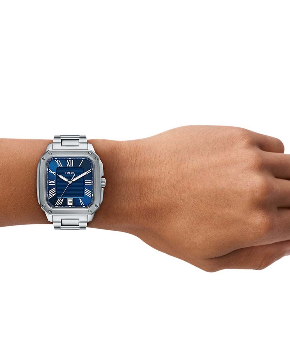 Relógio Crosby FS6121 de Aço Azul-6