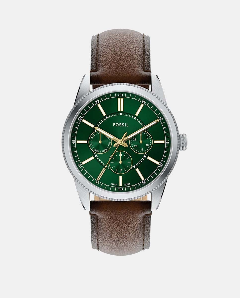 Relógio Pearson FS6137 Multifunções em Pele Verde-1