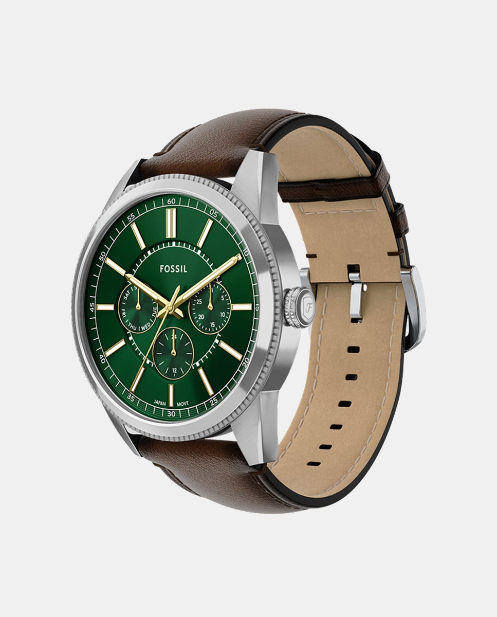 Relógio Pearson FS6137 Multifunções em Pele Verde-4