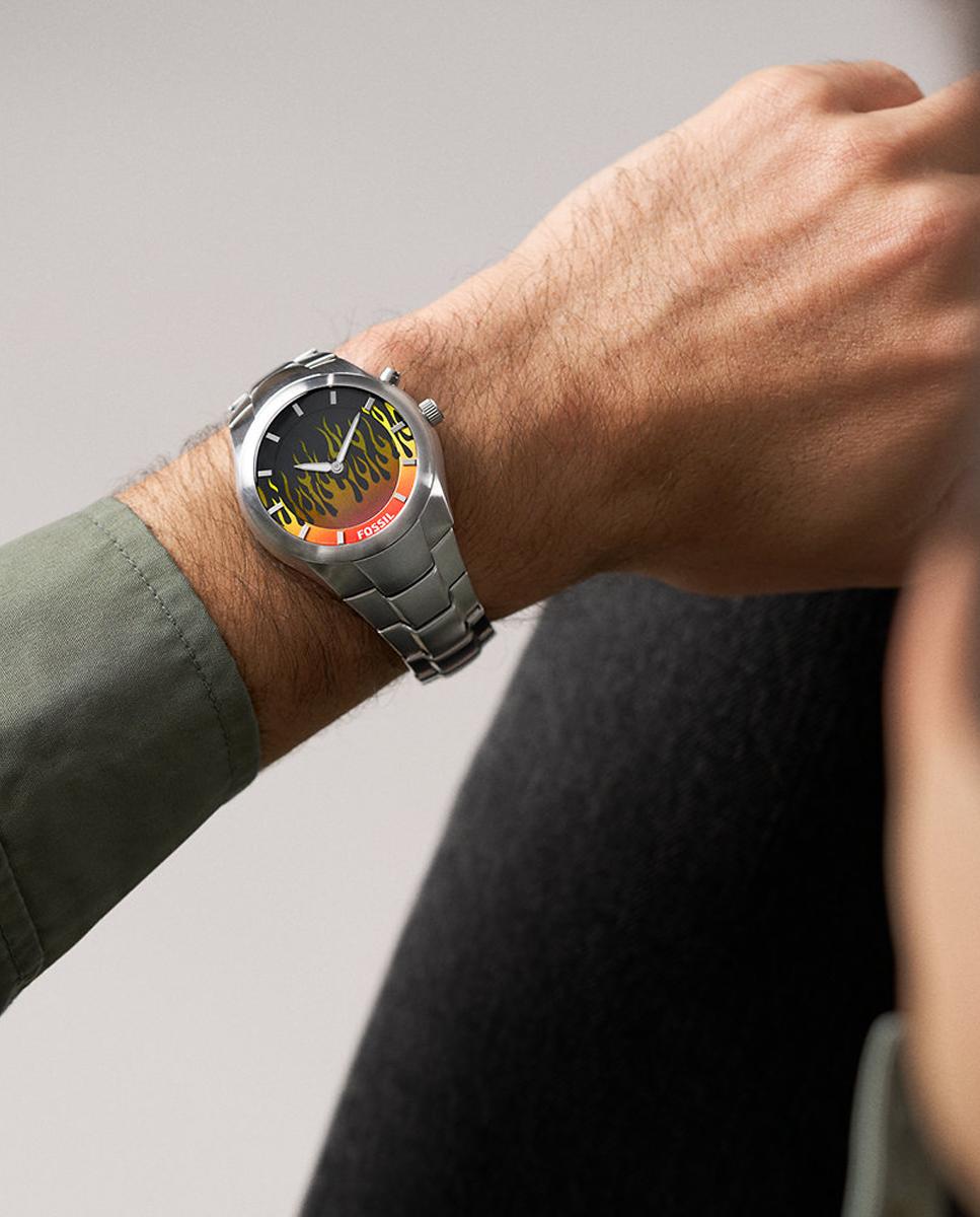 Relógio Archival Big Tic LE1230 Digital de aço Preto-8