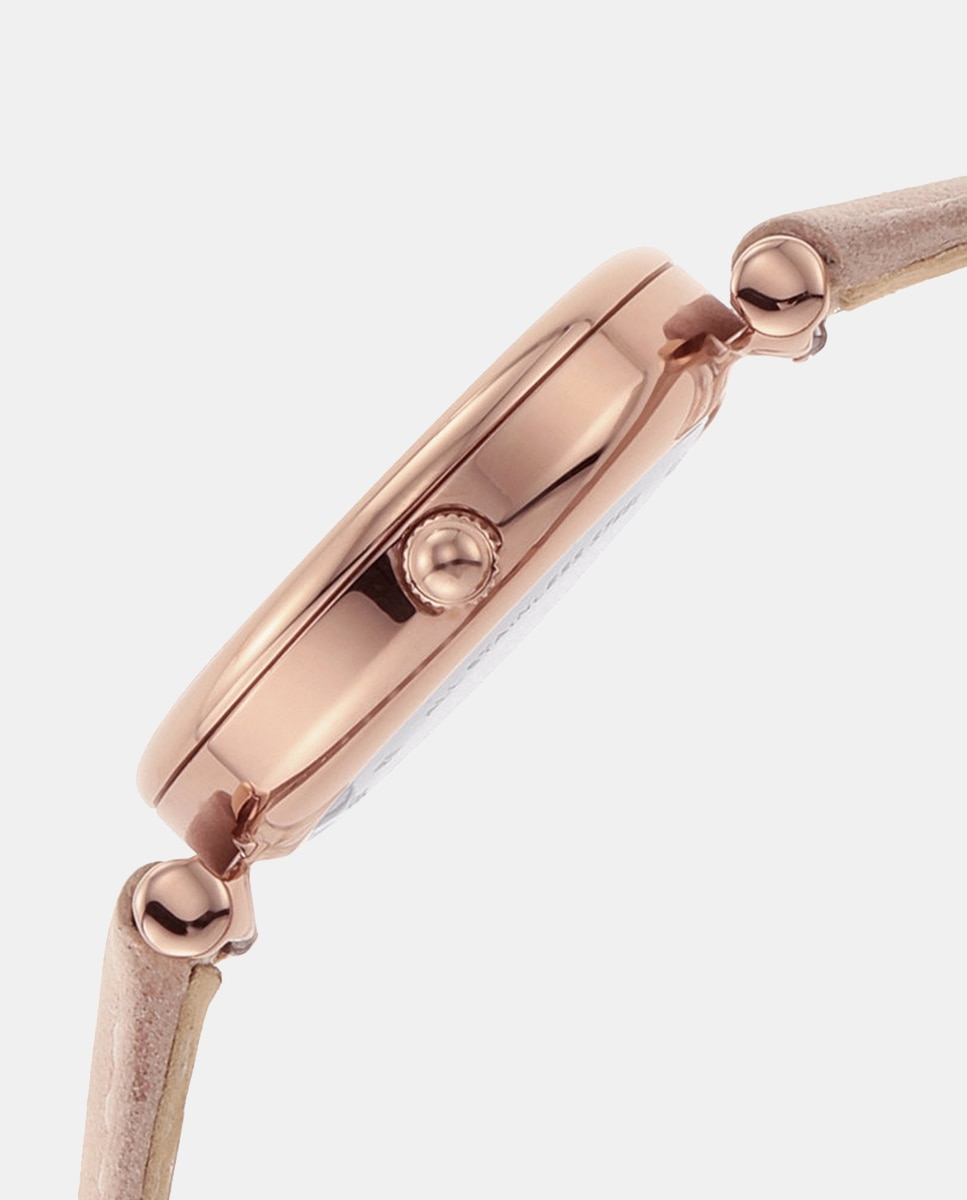 Relógio ES4699 com Bracelete em Pele Nude 4